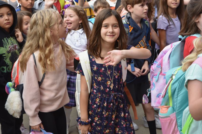 North Royalton Elementary School Students Back with Smiles and